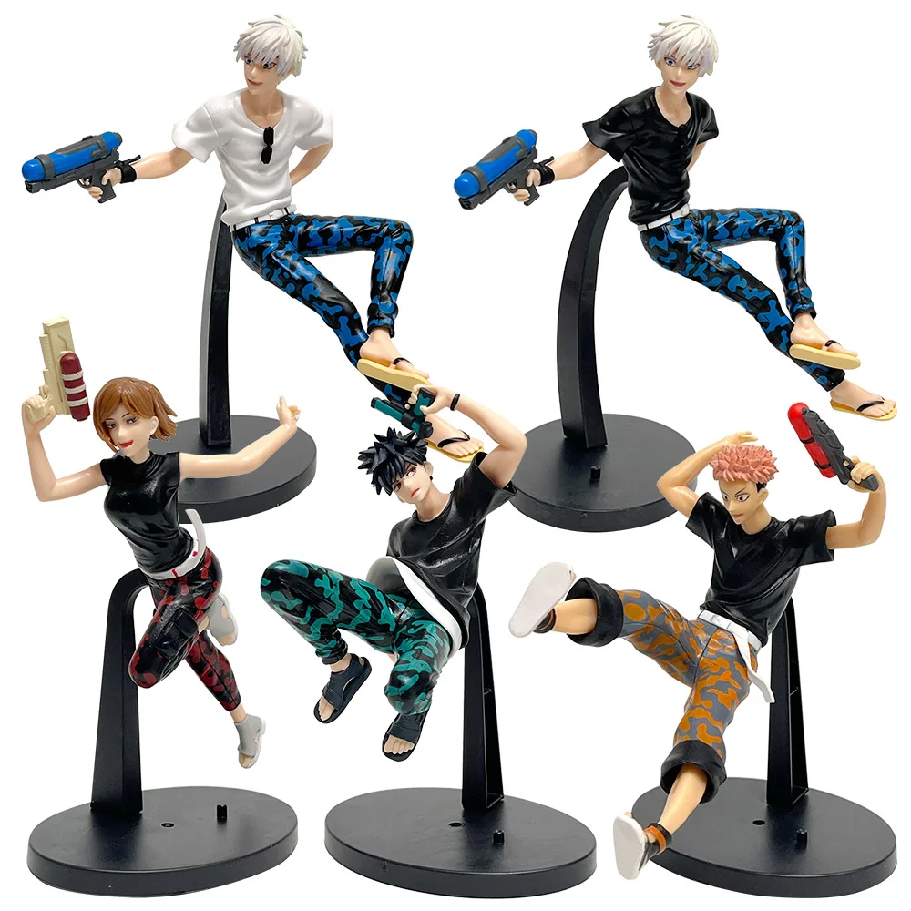Anime-Figur Jujutsu Kaisen 20cm Noodle Stopper Satoru Gojo Actionfigur Geto Suguru Figurine PVC Erwachsenen-Sammlermodell Spielzeug