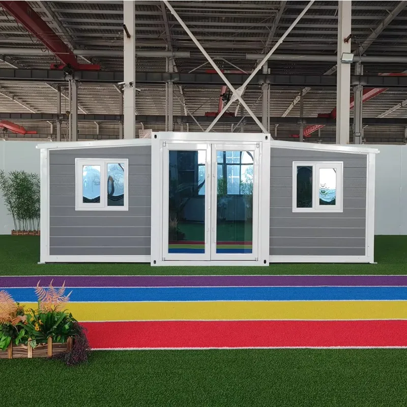 Extensible Container House Prefabricated Office Expandable Home 1 Bd 10 ft Mobile Houses for Apartments Modular Housing