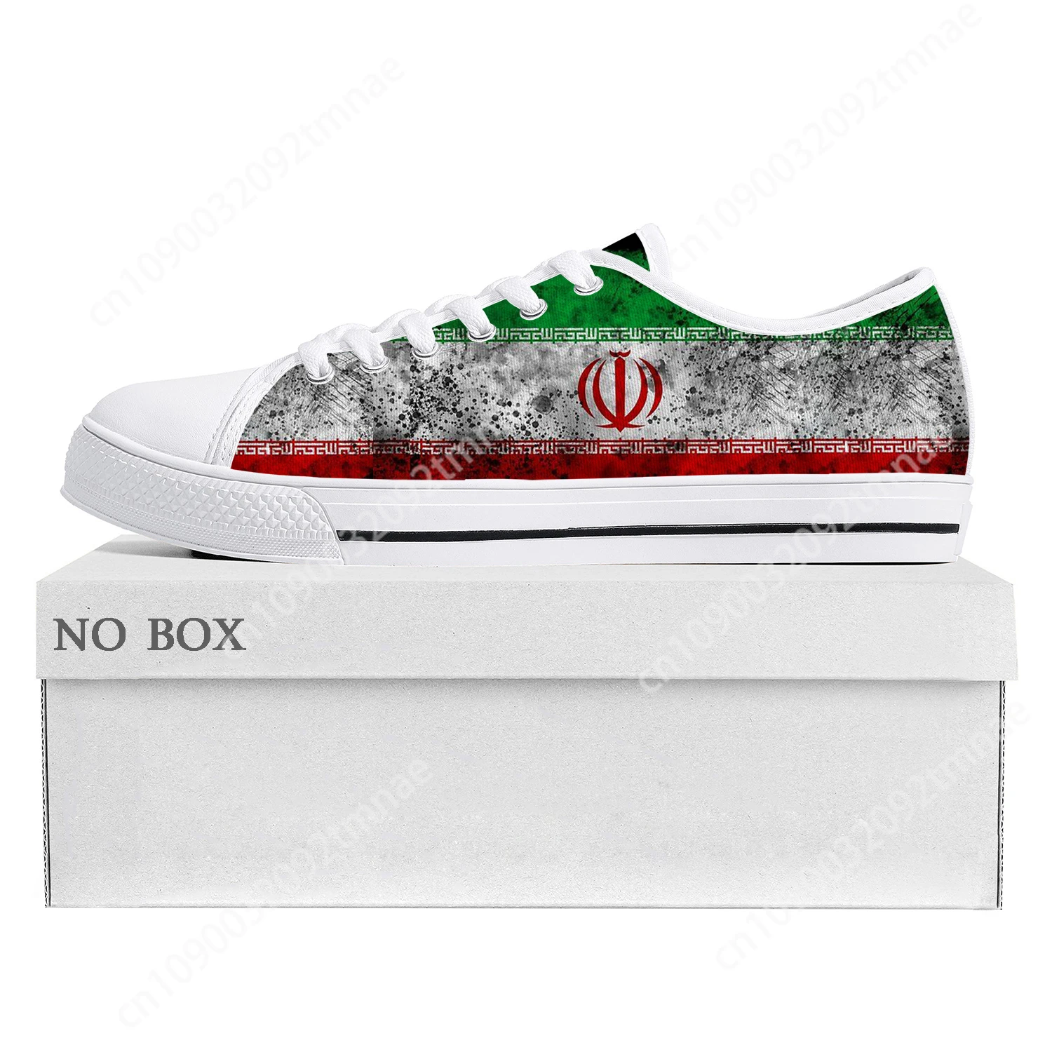 

Iranian Flag Low Top High Quality Sneakers Mens Womens Teenager Canvas Sneaker Iran Prode Casual Couple Shoes Custom Shoe