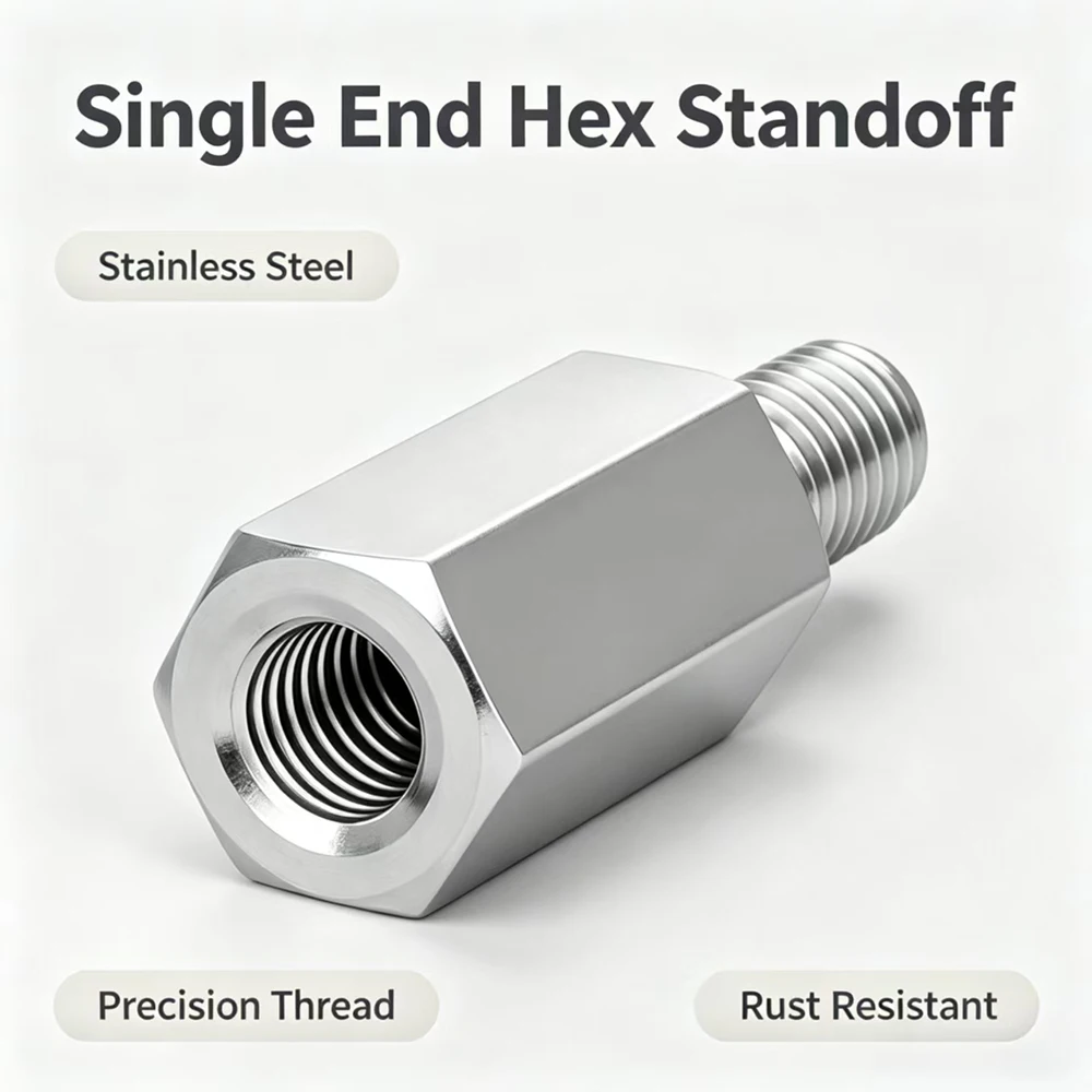 304Stainless Steel Hex Standoff Male-Female Hex Spacer Column M2 M2.5 M3 M4 M5 M6 Threaded Standoff Screw for PCB Circuit Board