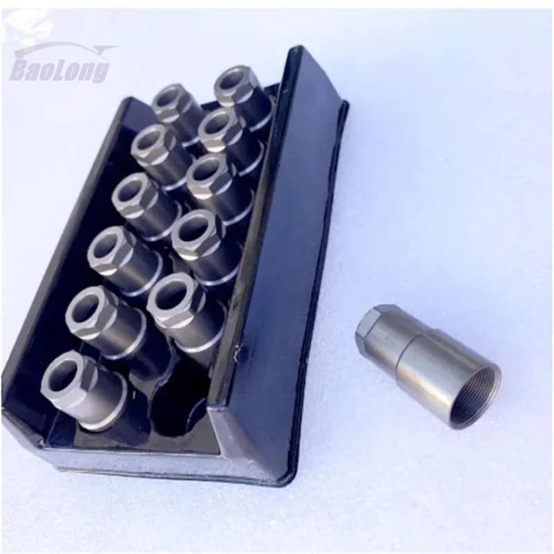 

Гайка 12 шт. Φ19.1×45,85×M17*0,75 для пьезоэлектрической форсунки Bosch 115069