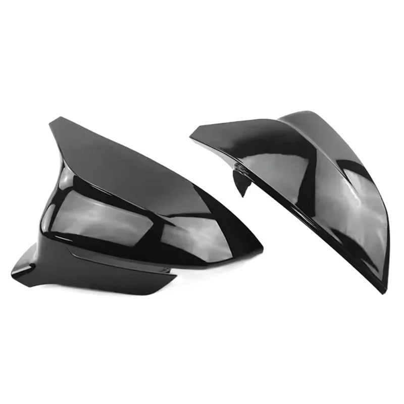 

2 Pieces Glossy Black Rearview Exterior Side Mirror Caps For Seat Cupra Ateca KH7 Tarraco KN2 2016-2024