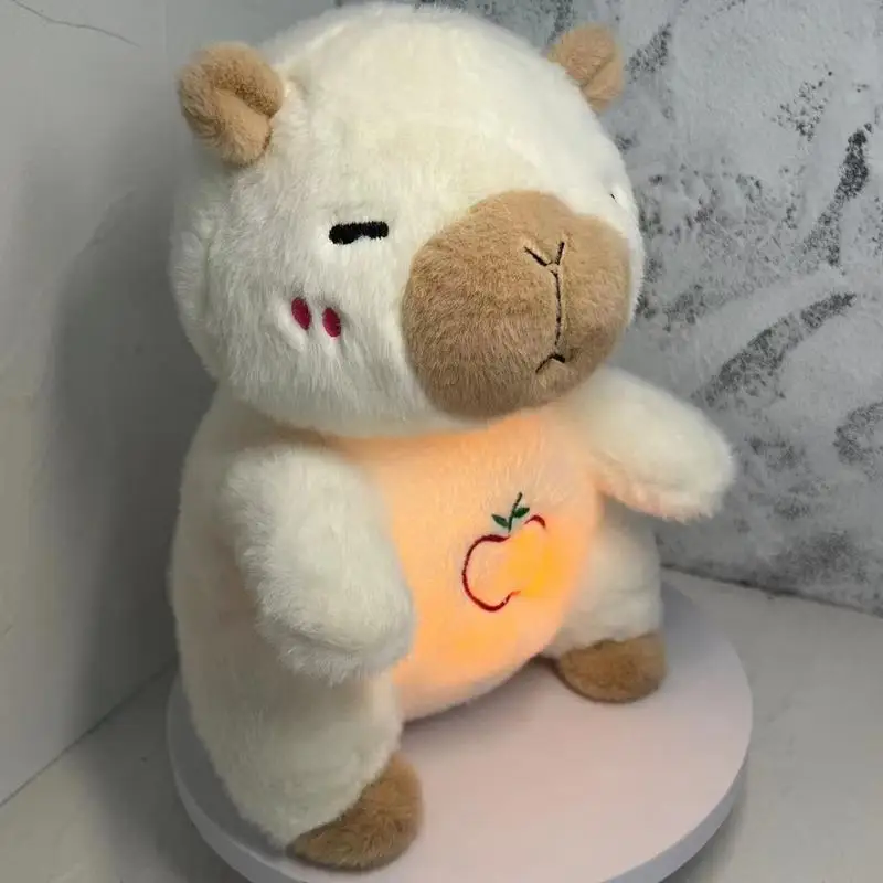 

Soothe Snuggle Plush Calming Soothe Snuggle Plush Capybara Soothing Stress Relief Stuffed Animals With Sensory Music Lights And