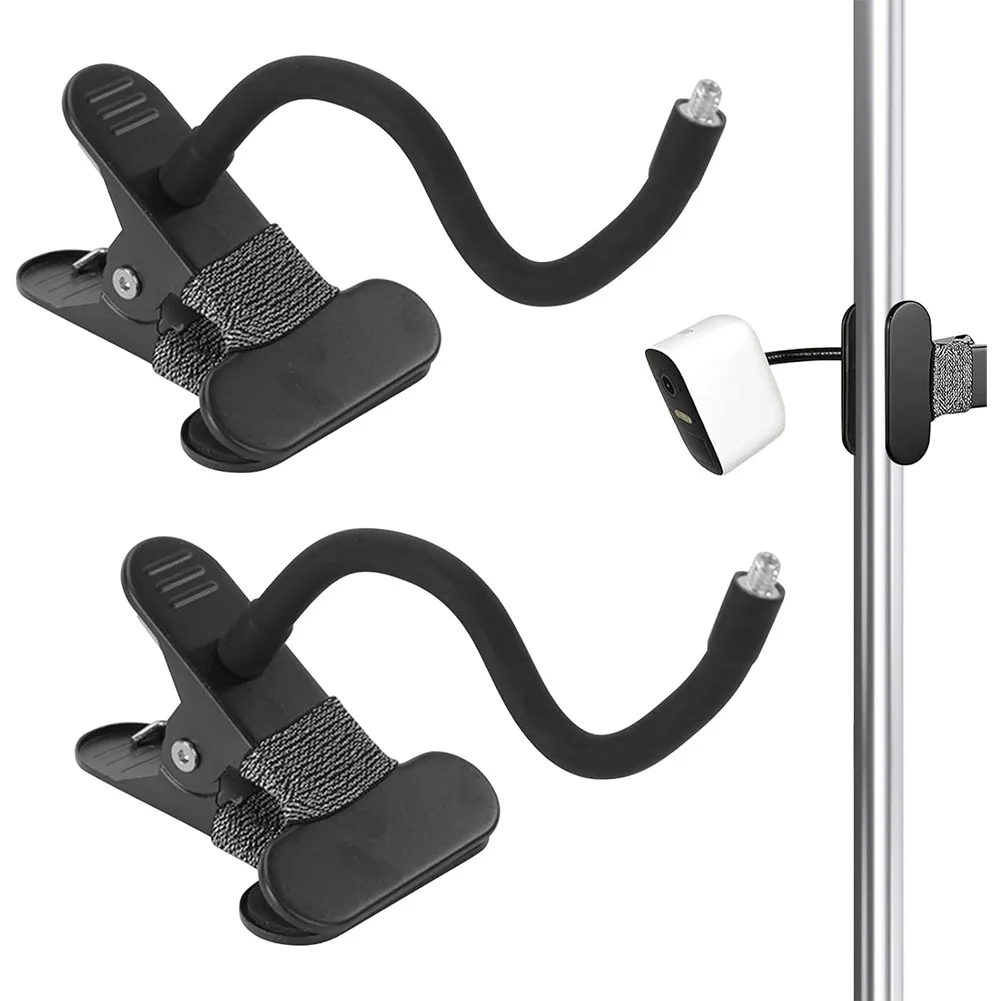 Flexible Bracket 2 PCS for EufyCam 2 C 2 C Pro 33 C and For Ring Camera Holder with 14 Inch Screw Hole Support