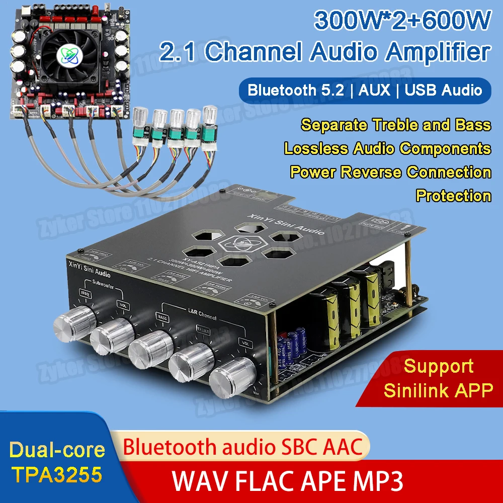 XY-AS21HPA Bluetoot… - image