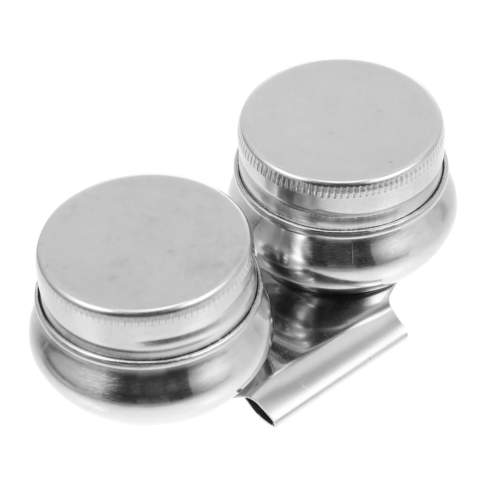 وعاء غسيل فرشاة الفنان من الفولاذ المقاوم للصدأ حاوية مذيب للطلاء لخلط الألوان وتنظيف القلم في الهواء الطلق أداة أساسية للرسم #2