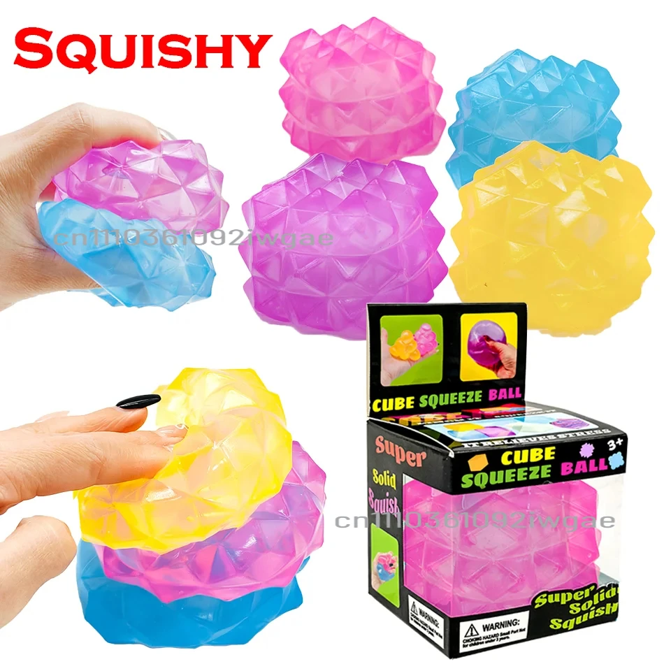 

Irregular Shape Needoh Sensory Fidget Toys Stress Relief Anxiety Sensory Tool for Focus TPR Material Relief Tool Party Supplies