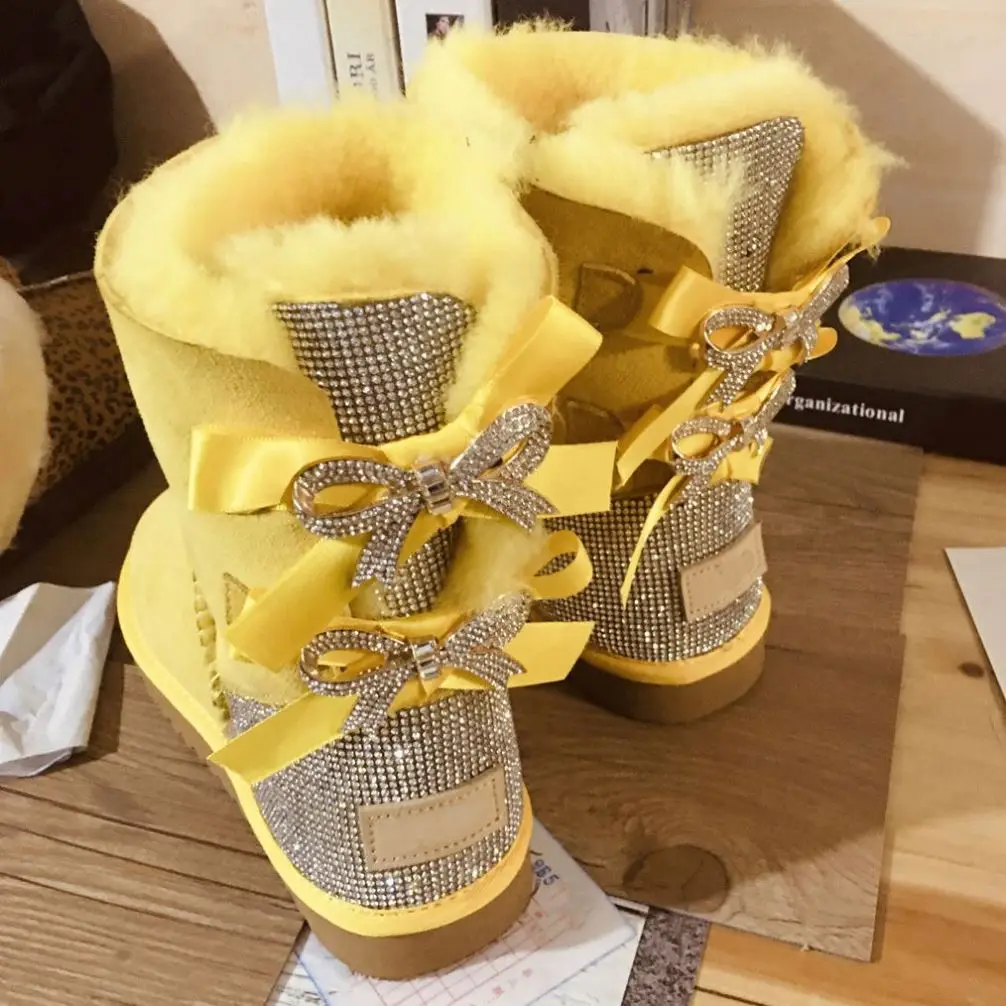 Fashionable High Quality With Box Winter Snow Boots Snow Boots Women Shoes 2024 Snow Boots