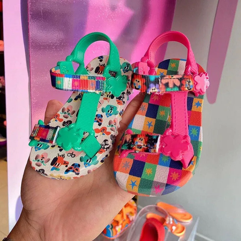 Sandali open-toe per bambini scarpe casual leggere in gelatina