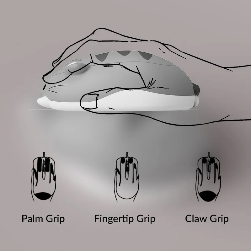 Akko Cat Theme Mouse 2.4GHz Wireless Mouse for PC Laptop Computer Plug and Play