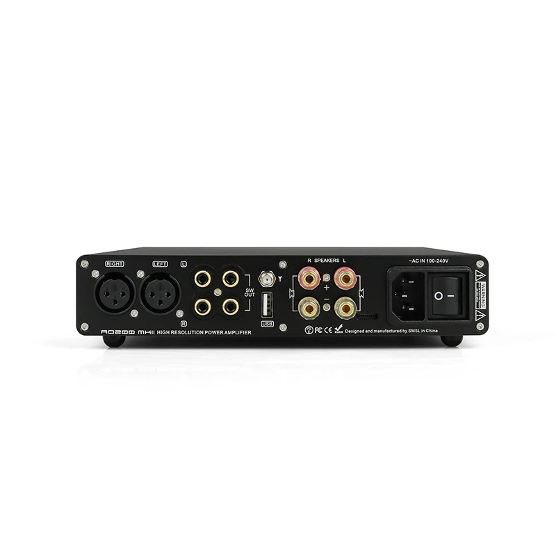 Pre-order SMSL AO200 MKII  Amplifier High-Performance Bluetooth 5.0 Power Amplifier with Balanced Input and Subwoofer Pre Out
