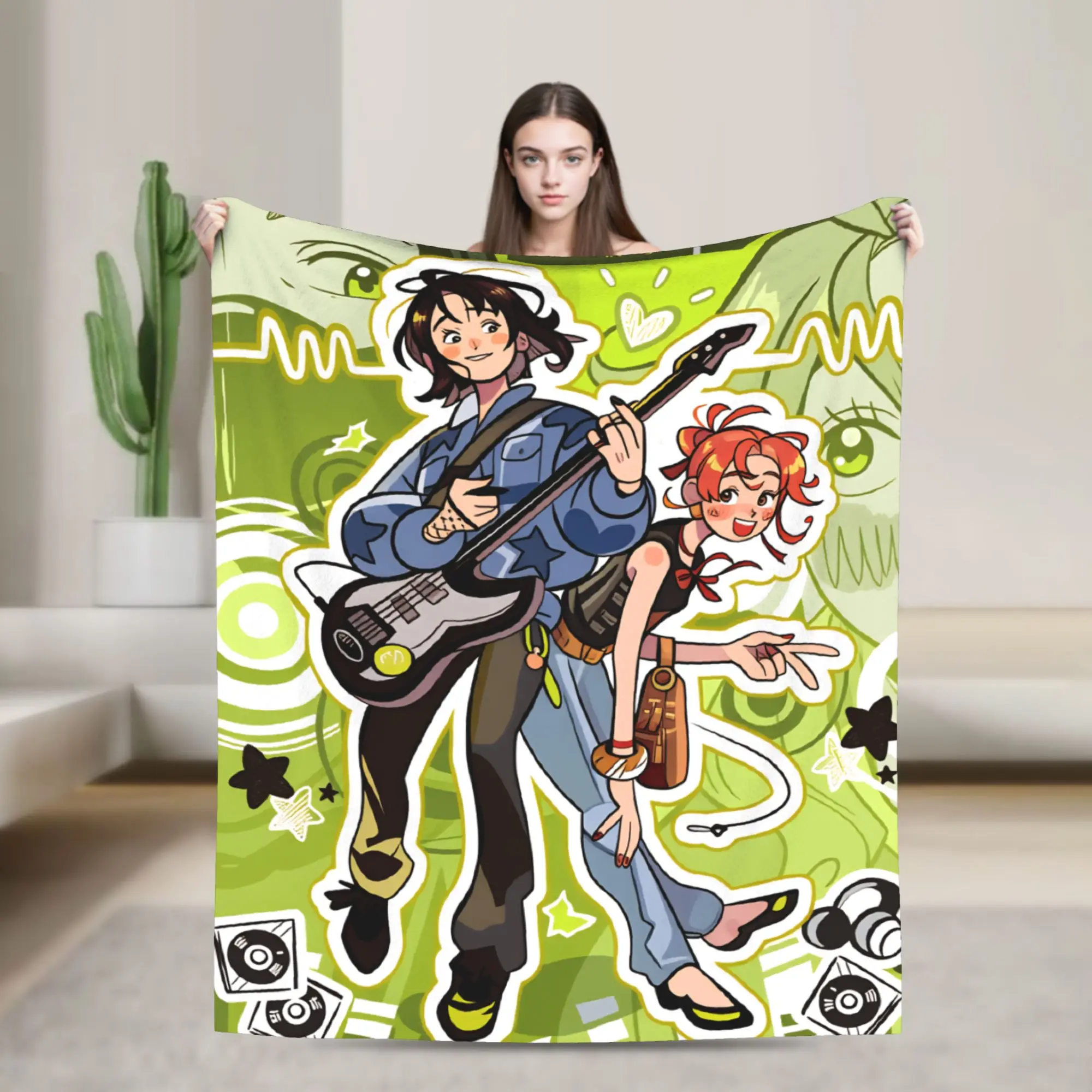 

The Guy She Was Interested in Wasn't a Guy at All Warm Blanket Travel Office Plush Bedding Throws Flannel Bedspread Sofa Bed