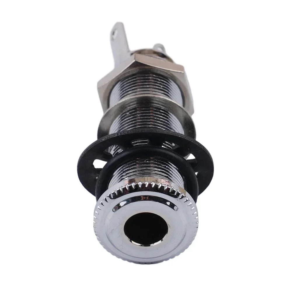 Electric Guitar Bass Parts 6 35mm Stereo Output Input 14 Inch Jack Socket Plug High Sensitivity And Anti Noise