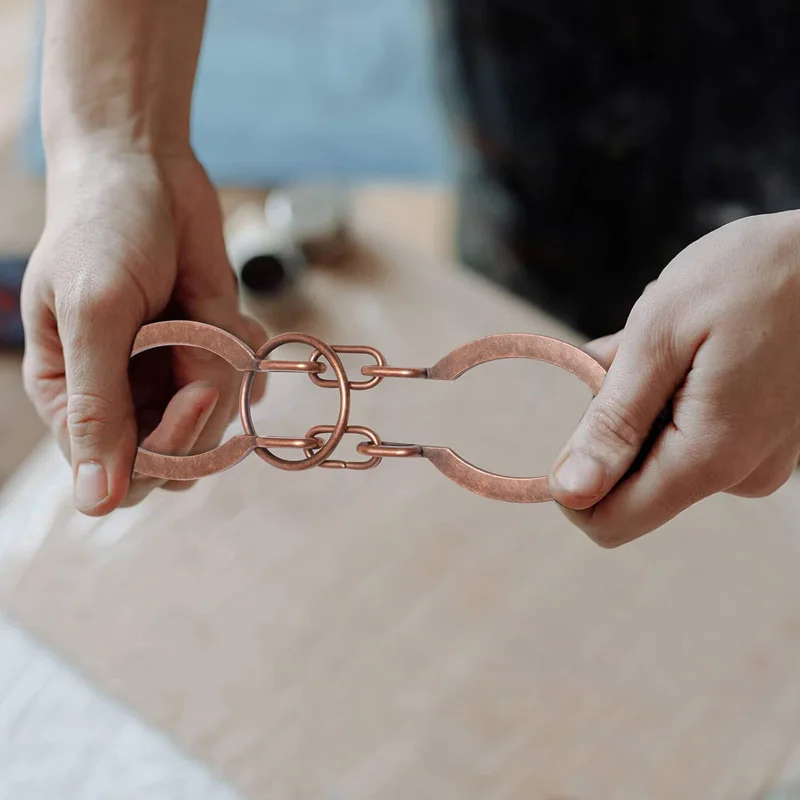 Metal Horseshoe Cast Puzzle Game Lock Disentanglement Unlock Interlock Toy Magic Trick Mind IQ Logic Test Kids Adults Challenge