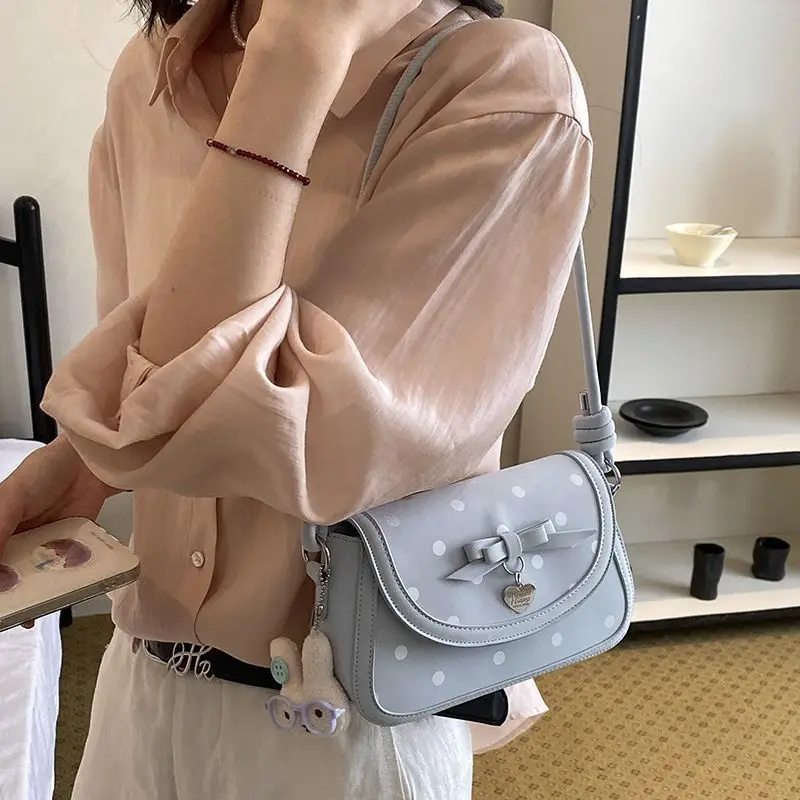Women's Bag Workplace Small Fresh Single Shoulder High Value Portable Messenger Bag Commuter Style Exquisite  Gentle Personality