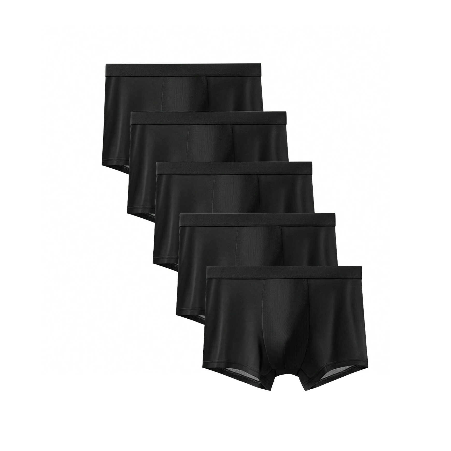 

Мужское нижнее белье, мужские шорты-боксеры из черного ледяного шелка, графеновые мужские трусы, дышащие мужские трусы, ультратонкие летние трусы