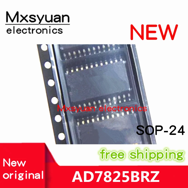 10~50PCS AD7825BR AD7825BRZ AD7825 SOIC-24 Original  Free Shipping IC