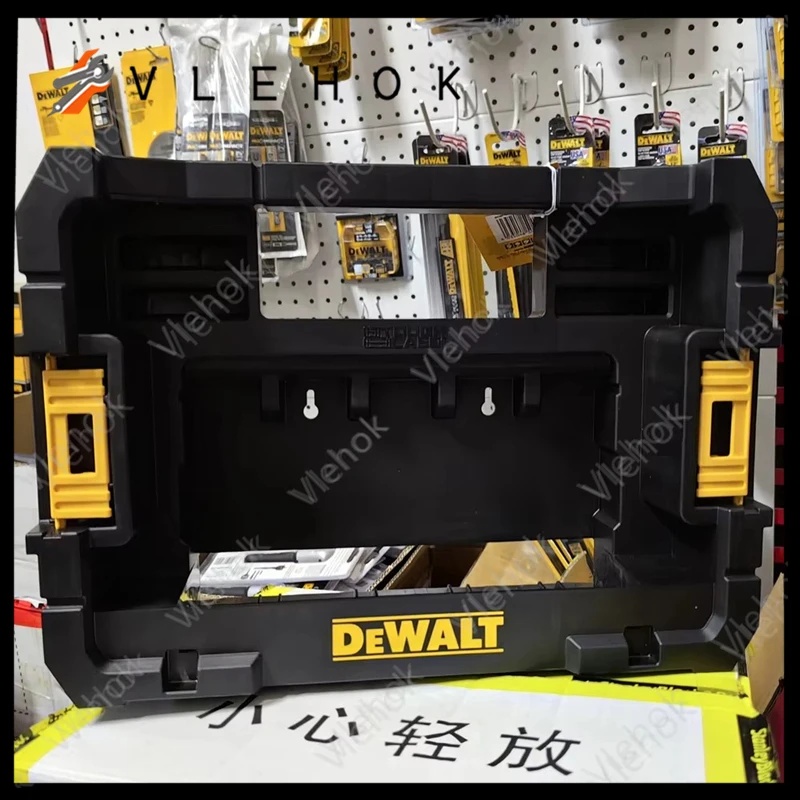 DEWALT DT70716 แคดดี้ใช้งานร่วมกับระบบ TSTAK เชื่อมต่อแบบบูรณาการ Transprot Handle กล่องเครื่องมือกรณี