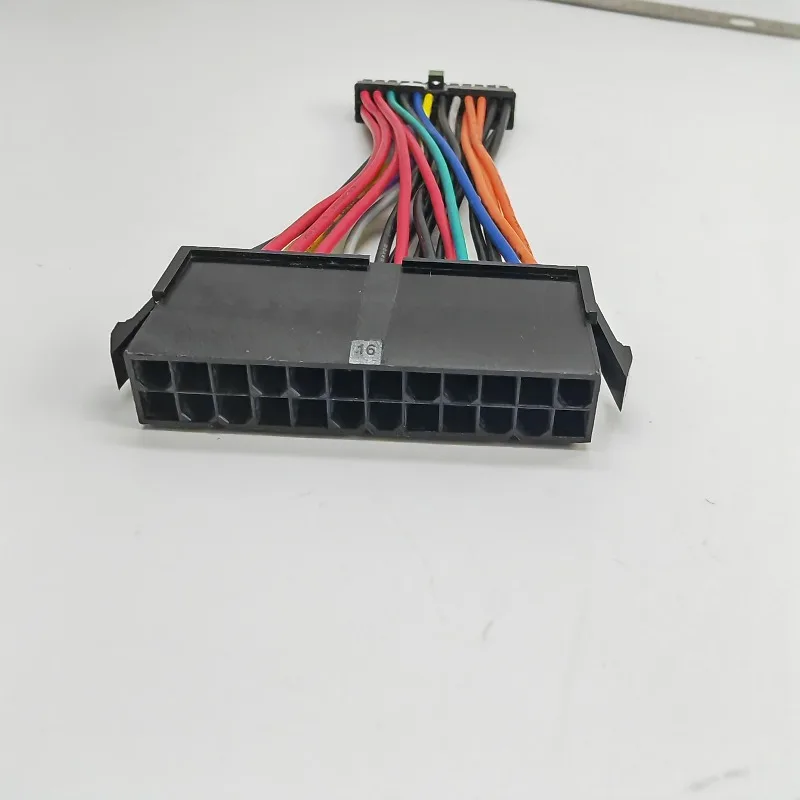 Nowy ATX PSU standardowy 24Pin żeński na Mini 24P męski wewnętrzny konwerter zasilacz kabel do DELL 780 980 760 960 PC
