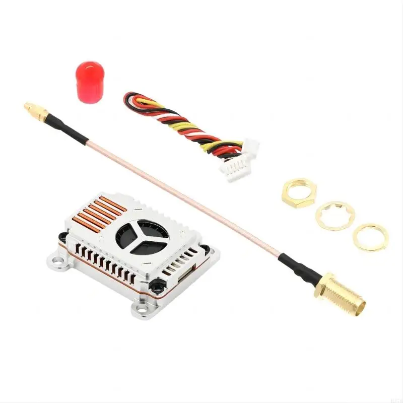 

H37B 5.8GHz Video Transmitter 48CH 3W for FPVs Drones 25 1000 3000mW Adjustable