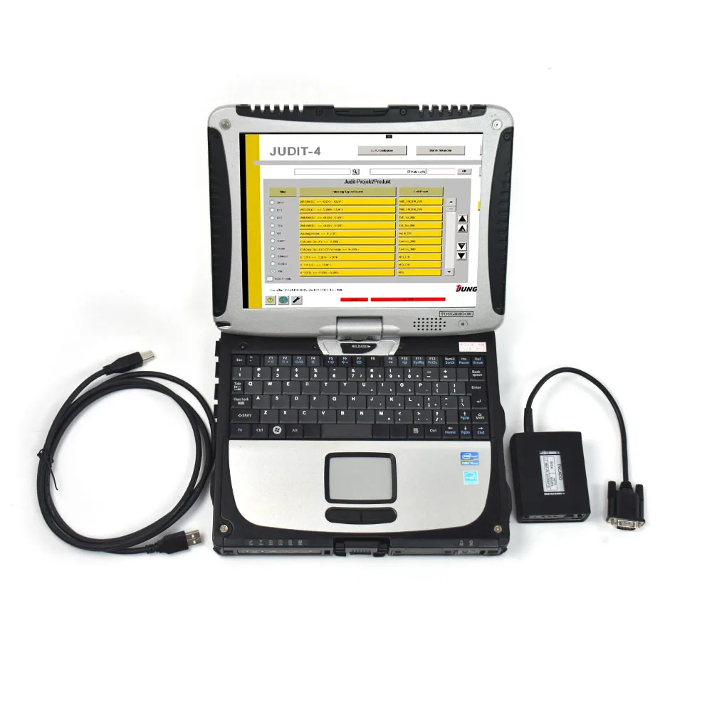 Thoughbook CF19 laptop +Judit Incado Box Diagnostic Kit Jungheinrich JUDIT 4+Judit ET&SH Jungheinrich Diagnostic tool