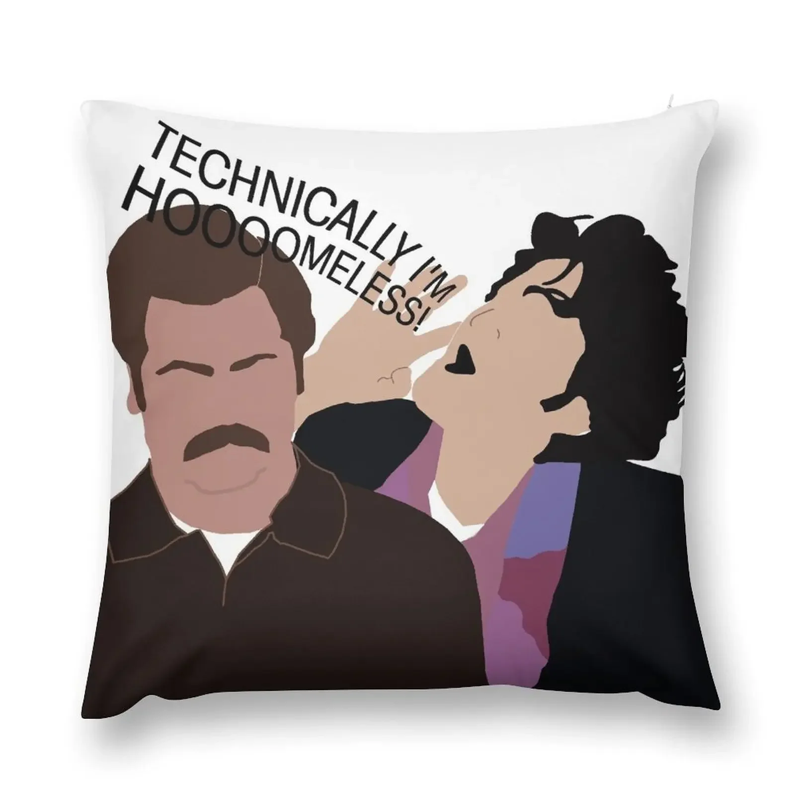 Jean Ralphio - Technically I'm Homeless Throw Pillow Christmas Covers For Cushions Pillowcase Cushion pillow