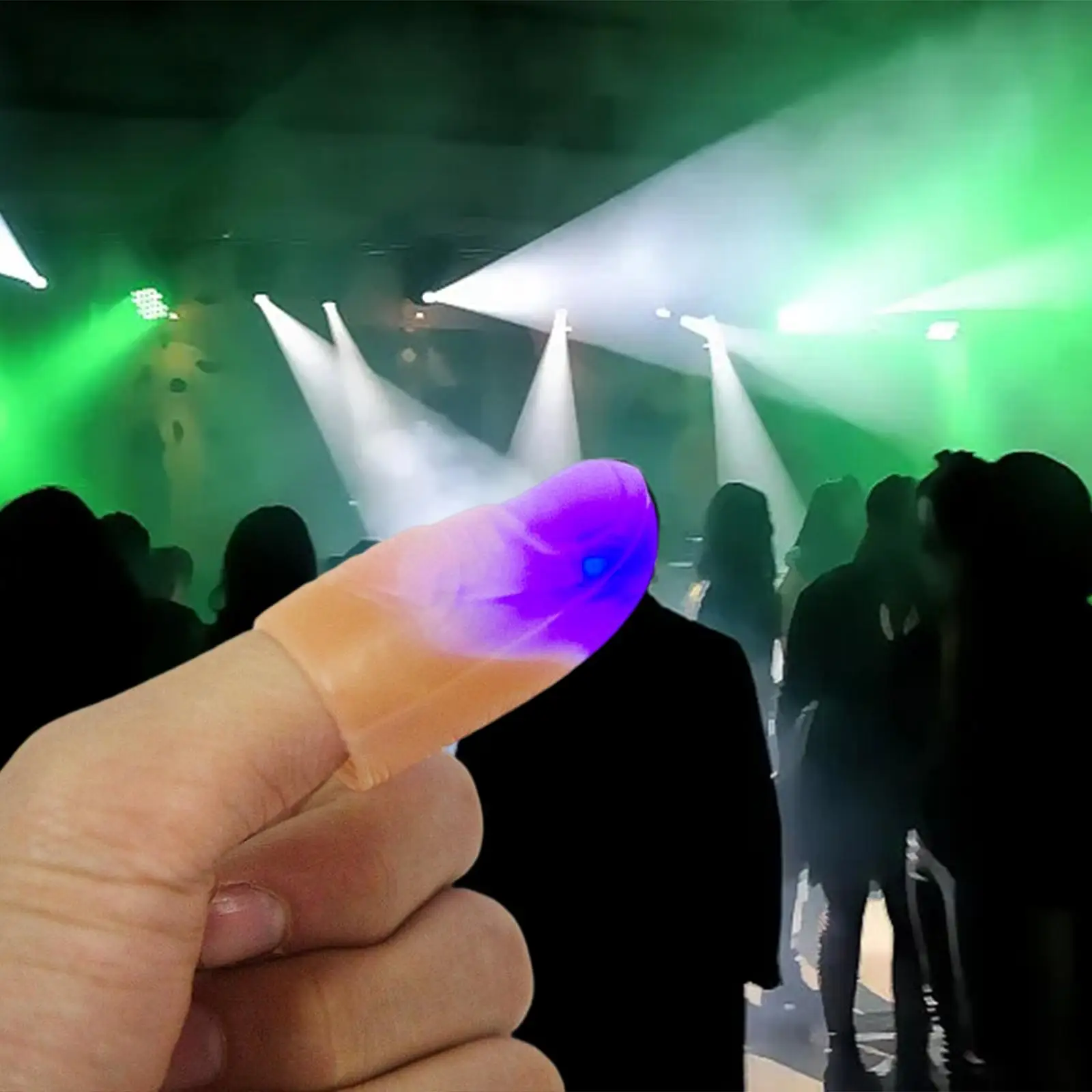 Straßentricks Finger Daumen mit LED Party Tricks Daumen leuchten