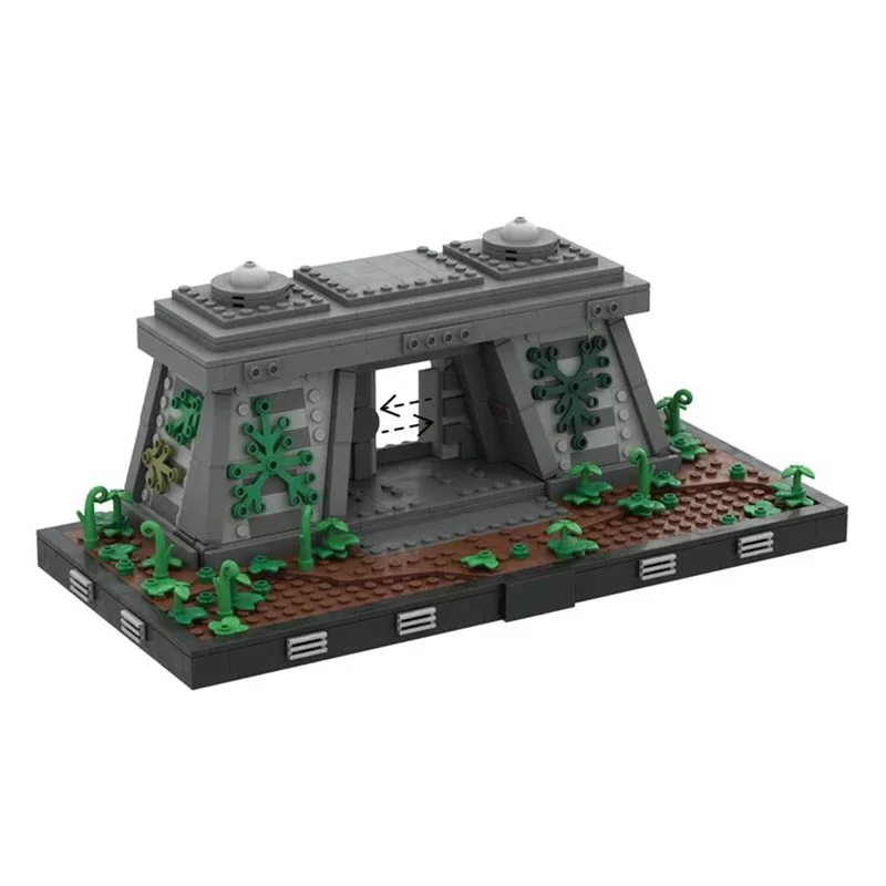 Décennie s de Construction Modulaires MOC en Briques, Modèle de Film Star VAN, Bunker Impérial, Diorama, Technologie, Cadeaux de Noël, Jouets à Assembler Soi-Même