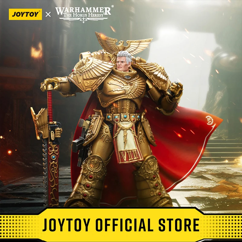 JOYTOY Warhammer 40k 1/18 Actionfiguren Imperial Fists Rogal Dorn, Primarch of the Vllth Legion