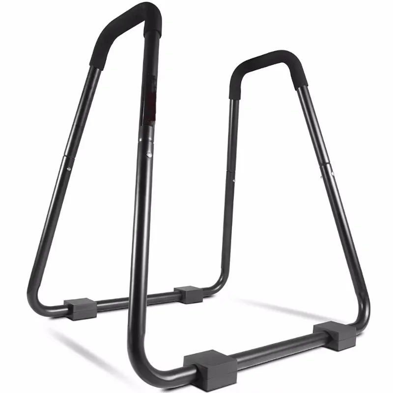 

Heavy-Duty Adjustable Fitness Rack Stable Parallel Bars For Home Strength Training And Exercise