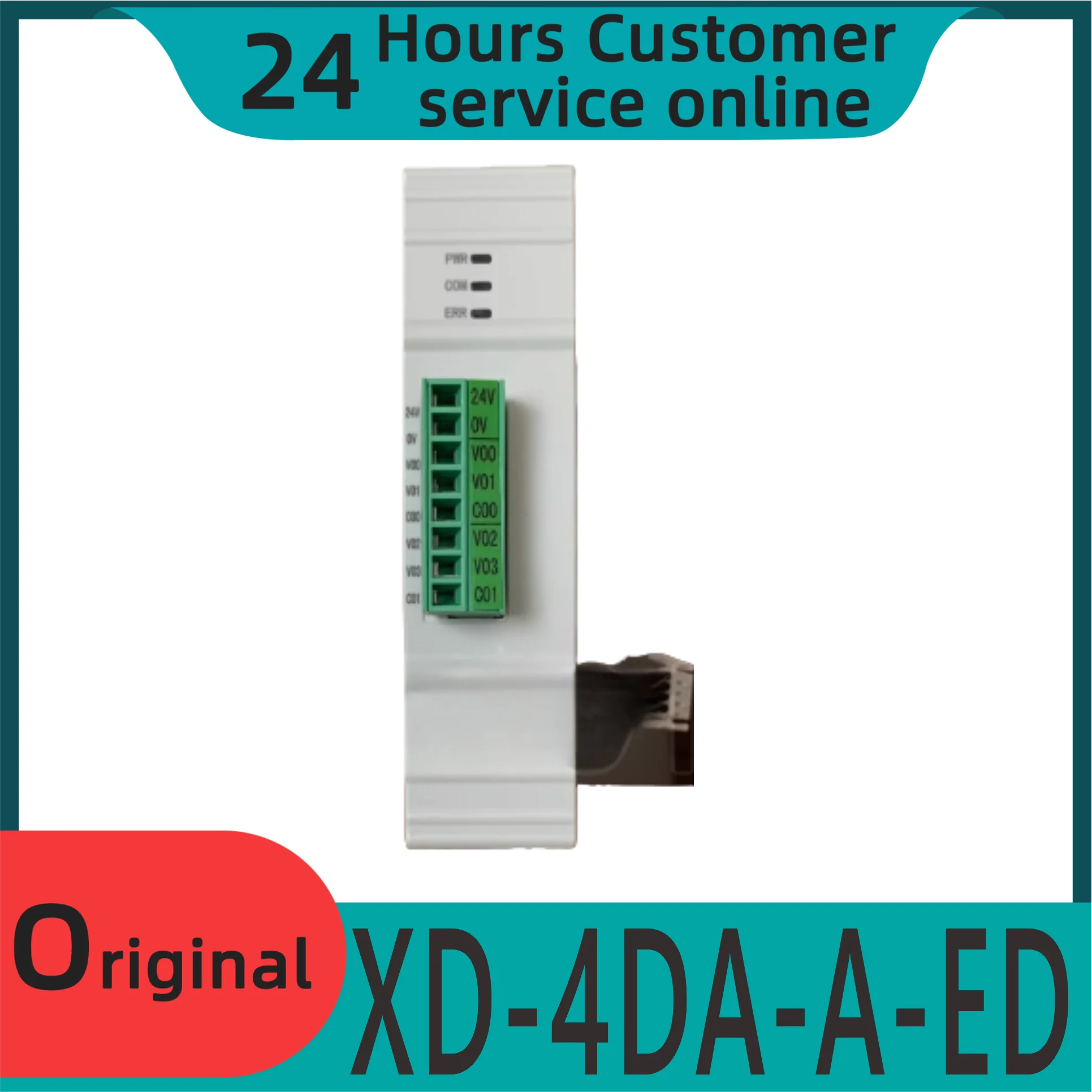 Brand New Original Plc Analog 4-channel Output Module Xd-4da-a/v-ed