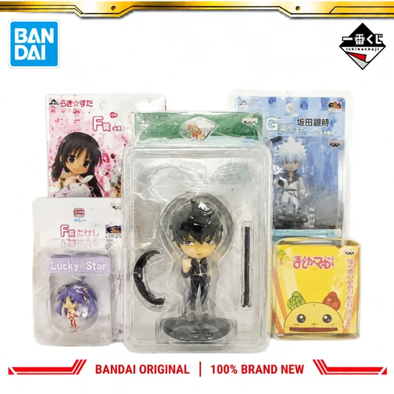 In Stock Bandai Original Ichiban Kuji Gintama Hijikata Toshirou Action Figure Model Doll Brand New Boxed Anime Characters Toys