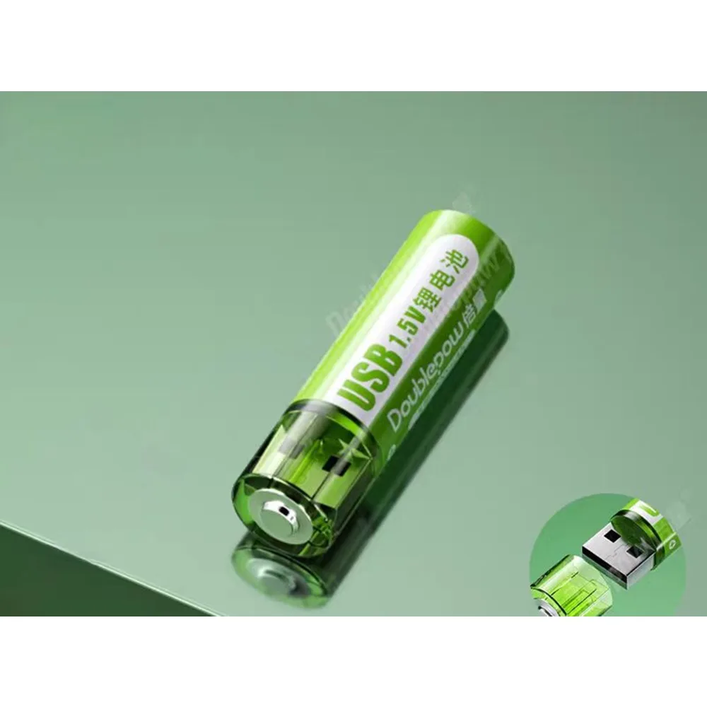 

10pcs/lot AA rechargeable battery 1.5V 1400mWh constant voltage fast charging battery USB rechargeable battery set