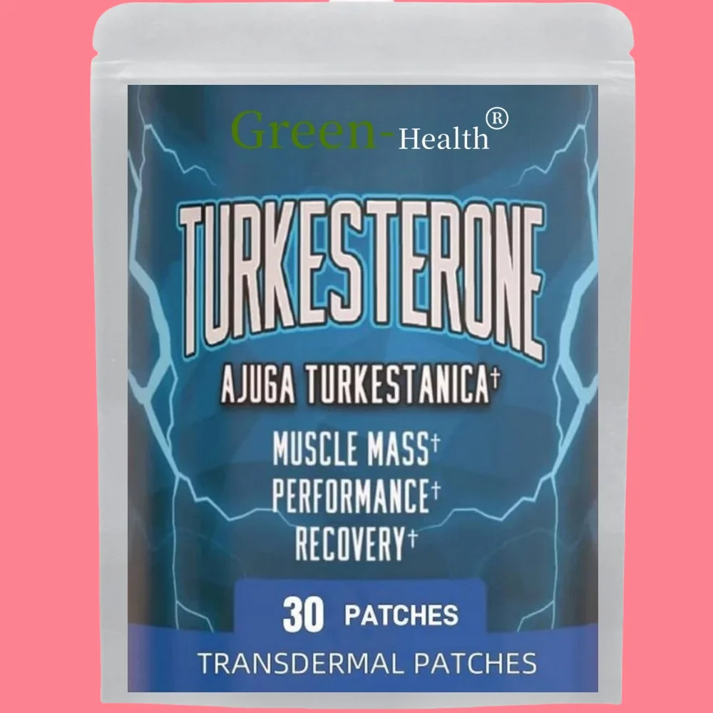 

30 Patches Turkesterone Transdermal Patches Ajuga Turkestanica Improve Lean Muscle Mass, Exercise Performance