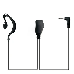 Beebest-auricular para walkie-talkie H1 de 3MM, auricular individual con gancho para la oreja, Cable en espiral para Xiaomi Walkie Talkie 2S/1S/2/Lite/3