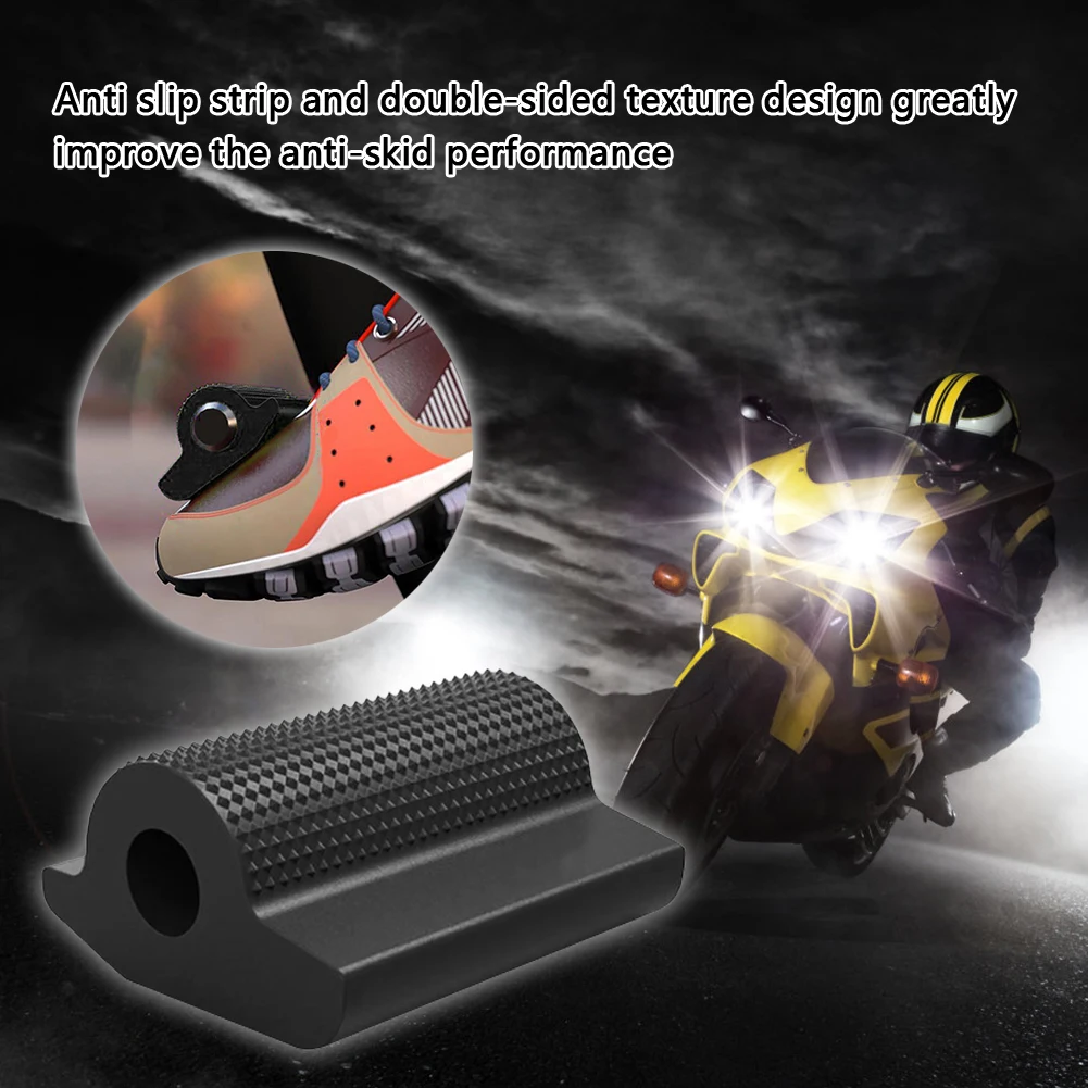 

Universal Motorcycle Shift Shoe Cover Gear Lever Pedal Rubber Cover Shoe Protector Foot Peg Toe Gel Sleeve