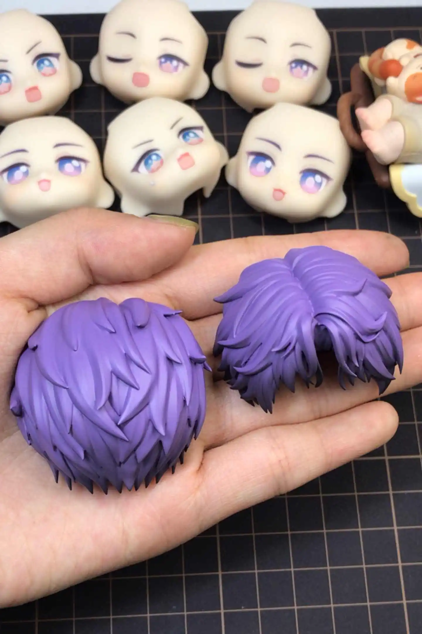 Love and Deepspace Ralayo Handmade OB11 Detachable Model Hair Shell GSC BJD Doll Accessories Game Anime Figure Toy For Kids Gift