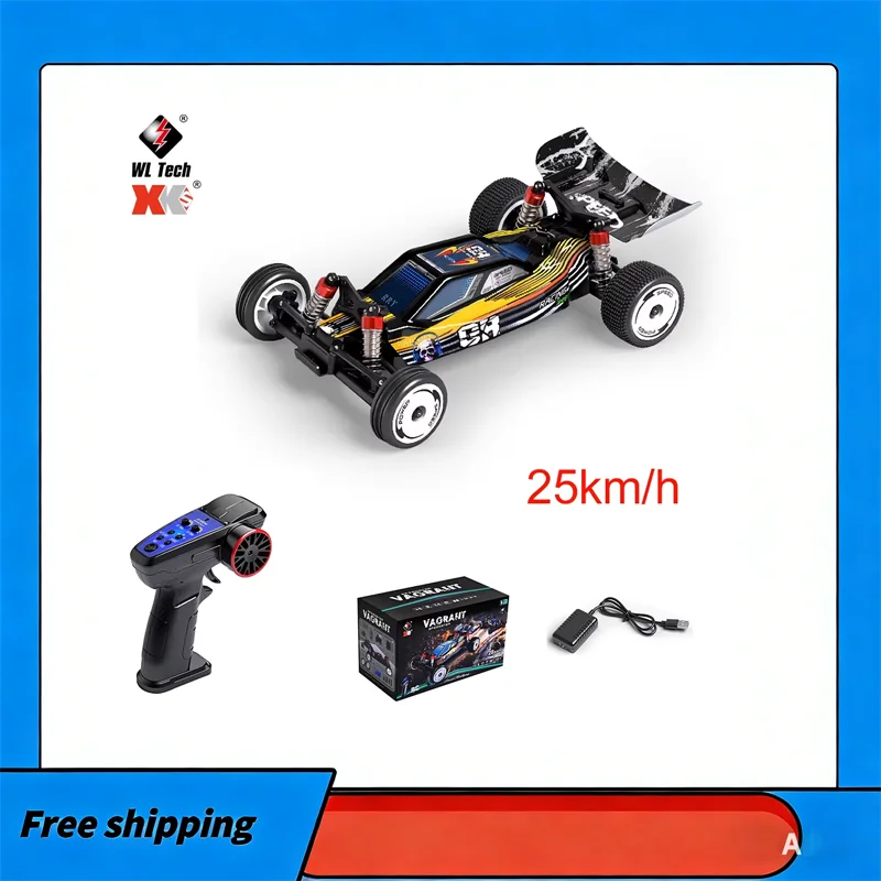 

Радиоуправляемая высокоскоростная электрическая двухколесная машинка Wltoys 1:24 244016 для соревнований