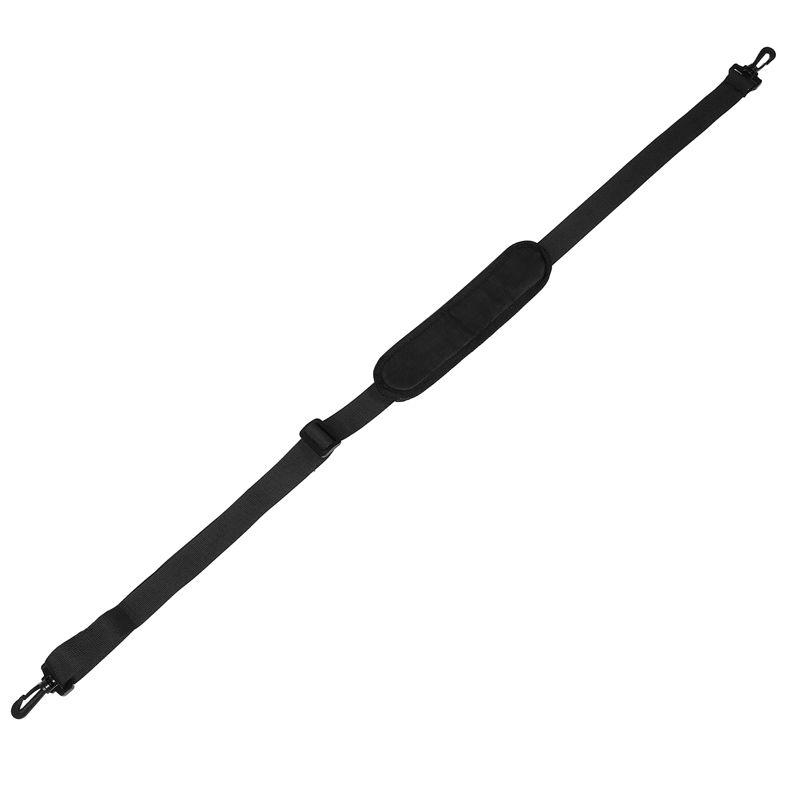 

Golf Bag Strap Adjustable Shoulder Replacement 28-55 Inches Black Polyester Padded Straps For Tote Suitcases Camera Bags