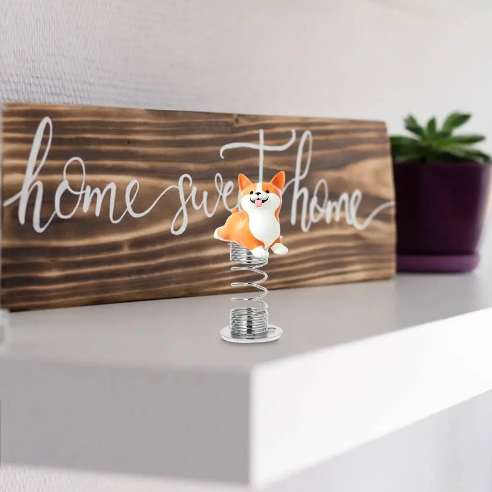 10 قطعة جديد 2.5 سنتيمتر كذاب ستاندي الربيع لعبة لوحة القيادة DIY بها بنفسك قاعدة الربيع ملحقات لعبة سيارة الداخلية رئيس سوينغ لوحة القيادة