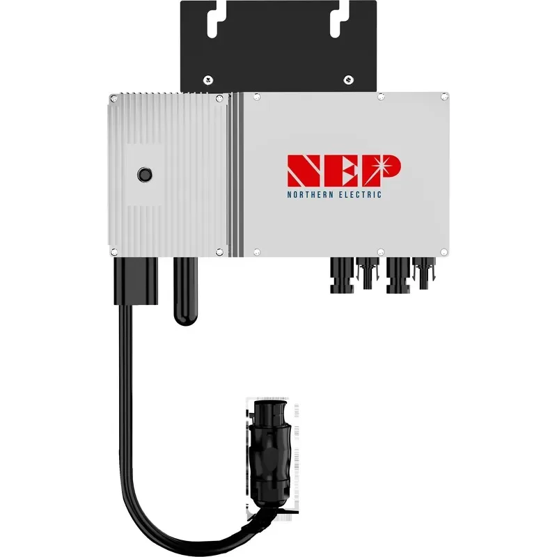 Hot Sale NEP EU US EMC Hot Sale Single Phase BDM-600 IP67 120V/240V 500 600W Wifi/PLC Solar Micro Inverter Household Grid view 4