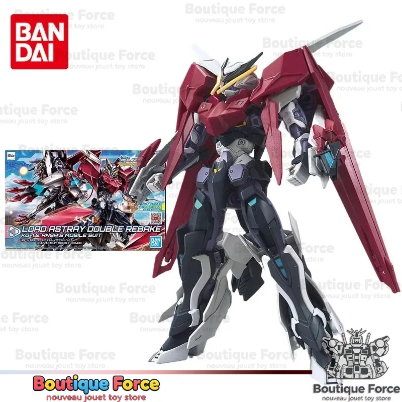 

Bandai Gundam Model Kit HGBD 1/144 Load Astray Double Rebake Gunpla Anime Action Figure Toy Building Kit Official Licensed