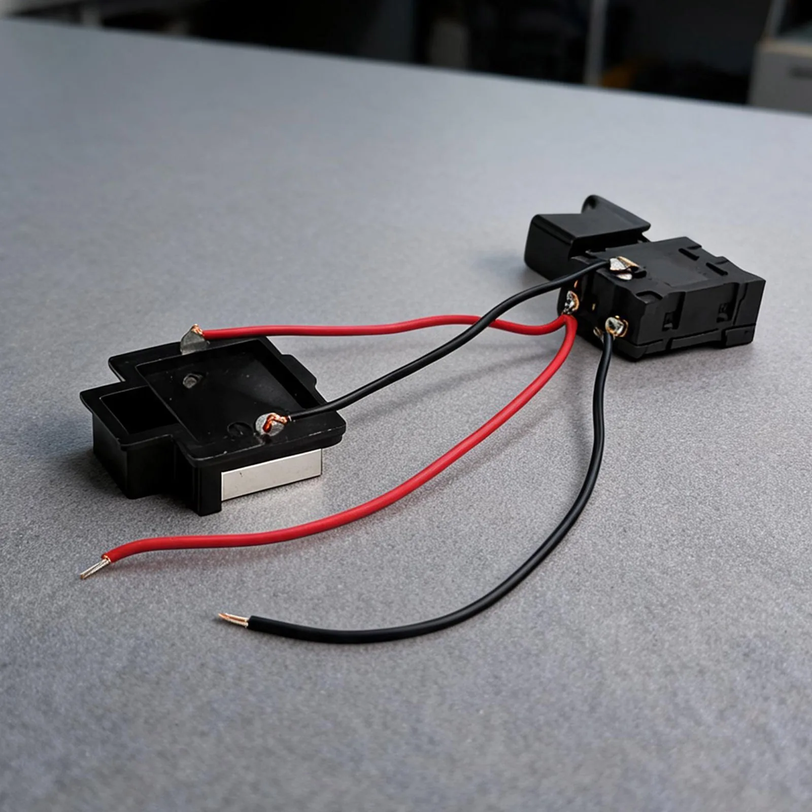 Automated Blower Control Unit 16A 5E4 DC 7.2-24V Trigger Switch Replacement Part Battery Compatible Single Pole 5E4 Lifespan