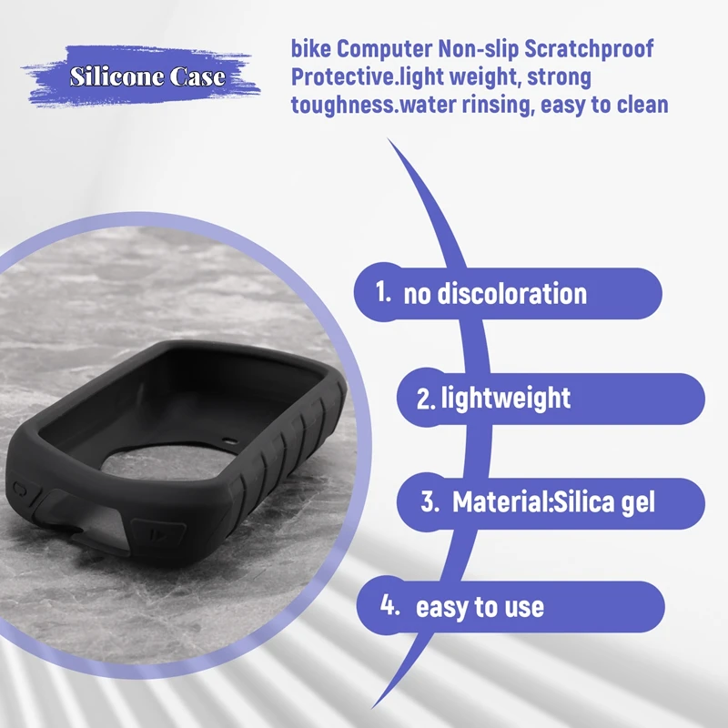 Новый силиконовый чехол для Garmin Edge 830, GPS, велосипедная компьютерная система, защитный чехол, нескользящий, устойчивый к царапинам, защитный, мягкий Co