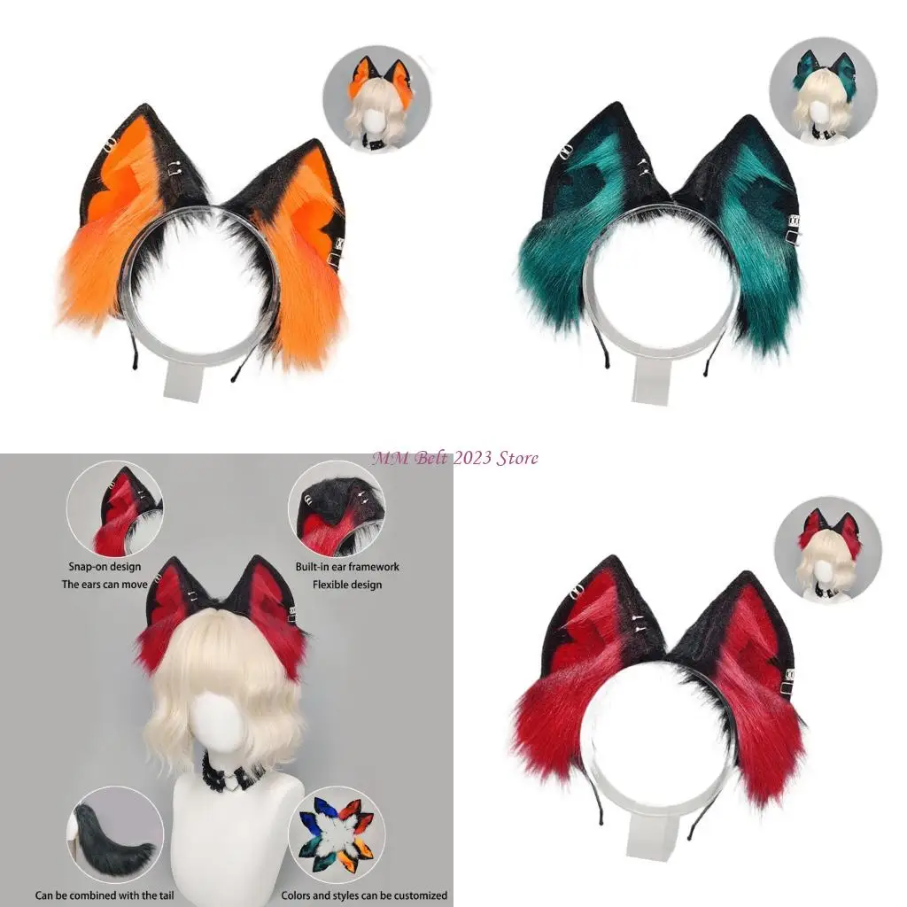49me-サブカルチャー-イベント-ヘアフープ-ウルフイヤー-ヘアバンド-スタイリング-アクセサリー-ハロウィン用