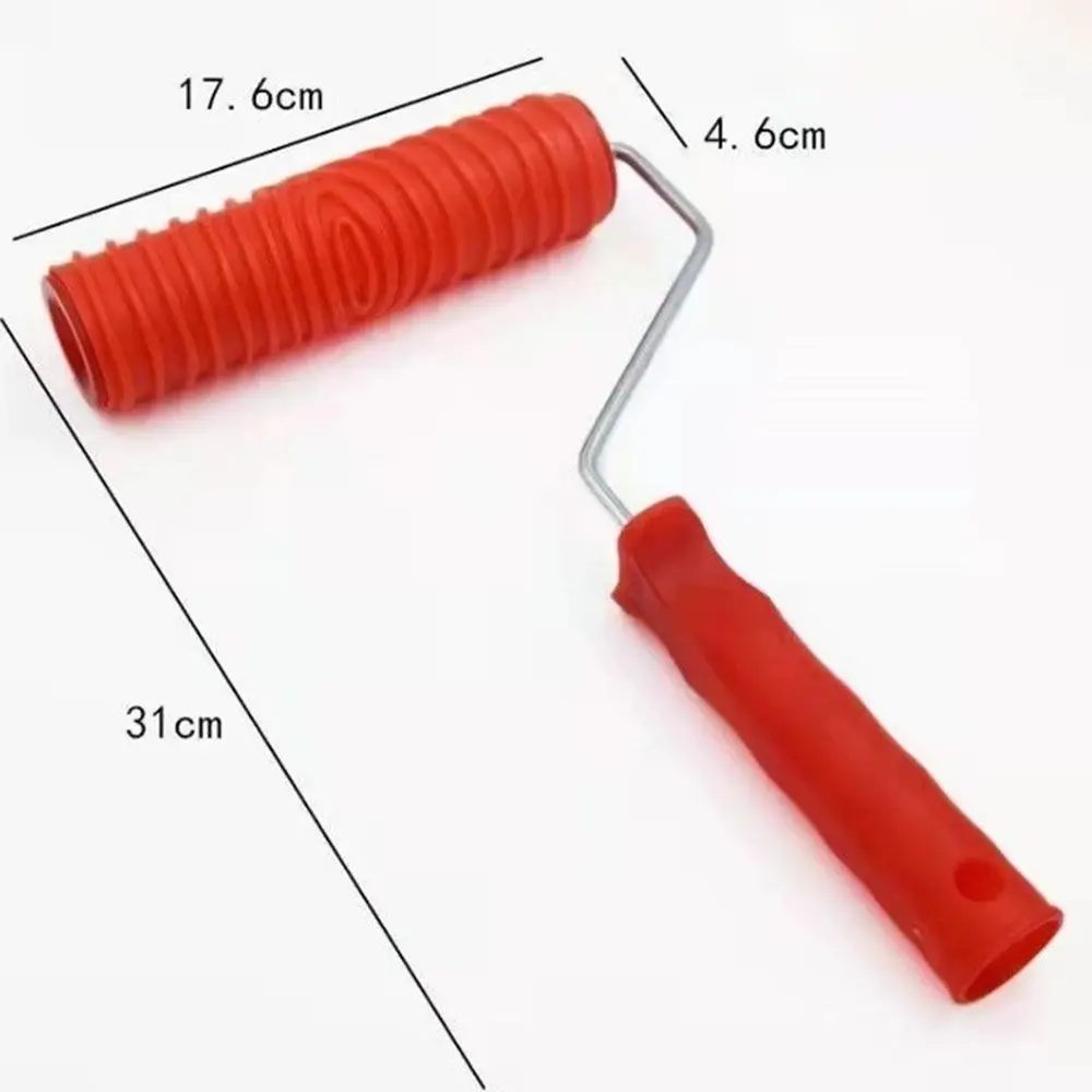 Arts Wood Grain Paint Roller DIY Hand Tools Imitation Wood Pattern Tool Home Decoration Wall Brush Pigment Printing
