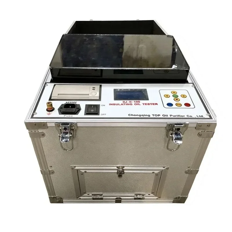 Portable transformer oil dielectric strength testing equipment