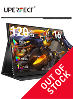 UPERFECT UColor O2 16“ OLED 120Hz Portable Monitor 3K USB C with 100% DCI-P3 500Nit HDMI Computer Gaming Display For Laptop Mac