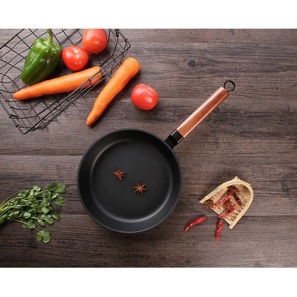 

Non Stick Omelette Pan Flat Pancake Frying Deep Breakfast Household Cookware Iron Nonstick Kitchen Gadgets Stove Top
