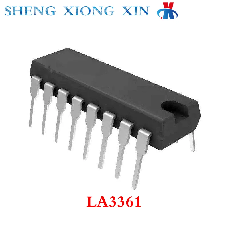 

10pcs/Lot 100% New LA3361 DIP-16 Multi Stereo Demodulator 3361 Integrated Circuit